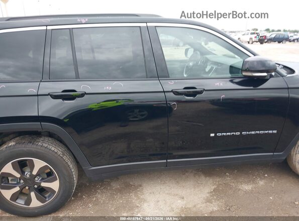 1C4RJYB63RC117720 2024 JEEP GRAND CHEROKEE 4XE Black Widok wnętrza z tyłu