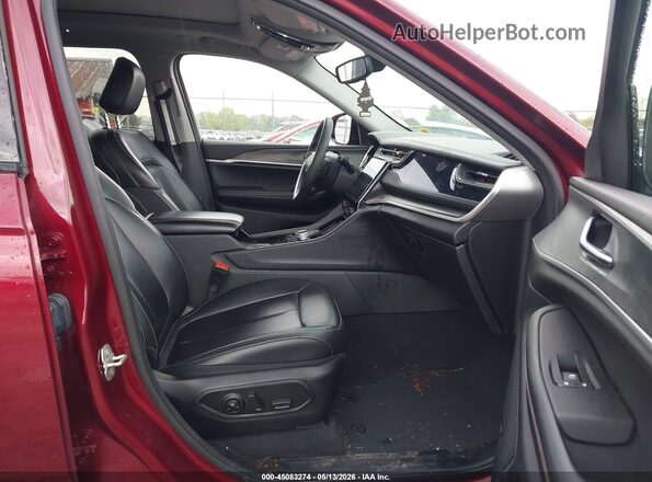 1C4RJYB68PC649414 2023 JEEP GRAND CHEROKEE 4XE Maroon Widok wnętrza z przodu