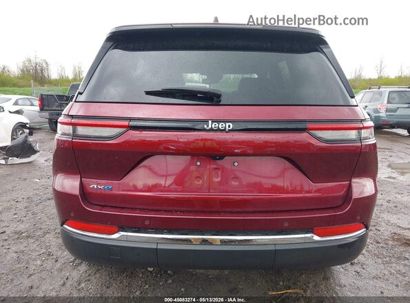 1C4RJYB68PC649414 2023 JEEP GRAND CHEROKEE 4XE Maroon 