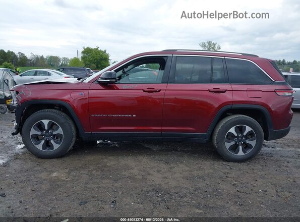 1C4RJYB68PC649414 2023 JEEP GRAND CHEROKEE 4XE Maroon 