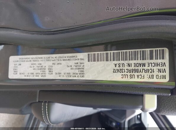1C4RJYB68RC132472 2024 JEEP GRAND CHEROKEE 4XE Gray Engine compartment view