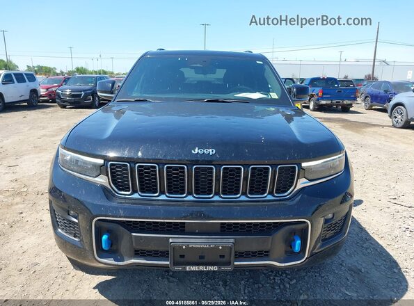 1C4RJYD60PC633947 2023 JEEP GRAND CHEROKEE 4XE Black Вид щитка приладів