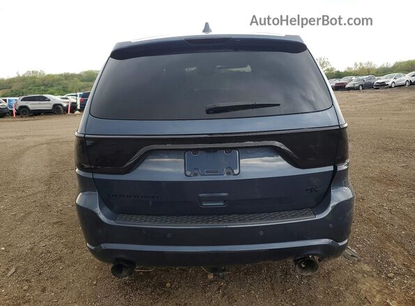1C4SDHCT1LC166161 2020 DODGE DURANGO Blue Вид ззаду