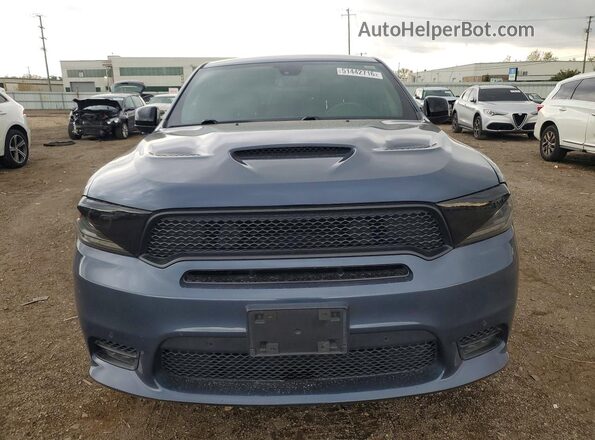 1C4SDHCT1LC166161 2020 DODGE DURANGO Blue Вид спереду