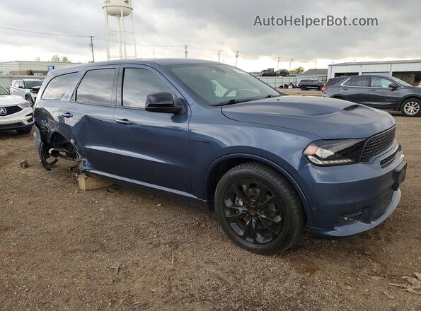 1C4SDHCT1LC166161 2020 DODGE DURANGO Blue Передня права чверть