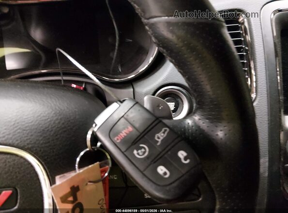 1C4SDHCT4LC307644 2020 DODGE DURANGO Black წინა პანელის ხედი