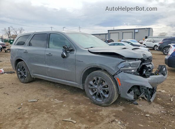 1C4SDHCT4MC804209 2021 DODGE DURANGO Gray Передня права чверть