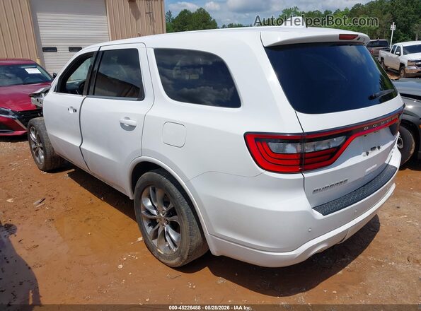 1C4SDHCT7LC141961 2020 DODGE DURANGO White Trasero izquierdo