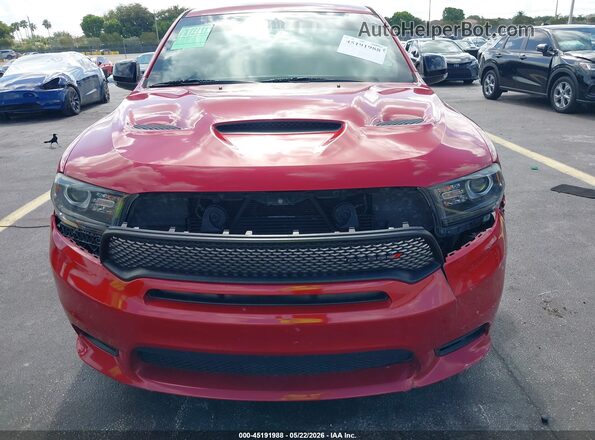 1C4SDHCT8KC820510 2019 DODGE DURANGO Red 