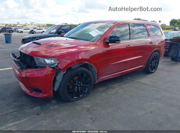 1C4SDHCT8KC820510 2019 DODGE DURANGO Red 