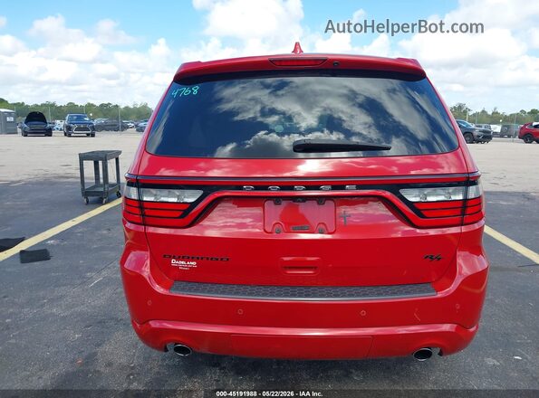1C4SDHCT8KC820510 2019 DODGE DURANGO Red 