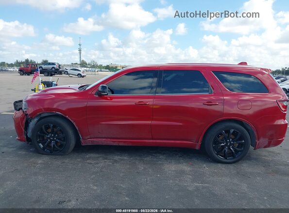 1C4SDHCT8KC820510 2019 DODGE DURANGO Red 