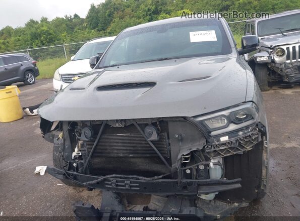 1C4SDHCT8MC803516 2021 DODGE DURANGO Gray Rear interior view