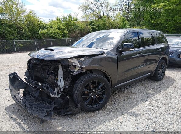 1C4SDHCTXJC404571 2018 DODGE DURANGO Gray Front left