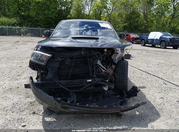 1C4SDHCTXJC404571 2018 DODGE DURANGO Gray Rear interior view