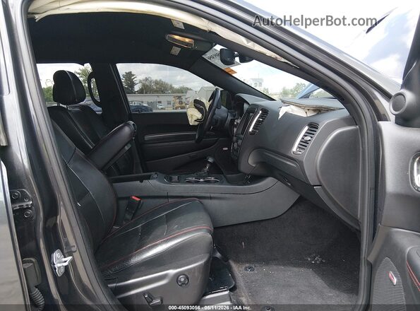 1C4SDHCTXJC404571 2018 DODGE DURANGO Gray Front interior view