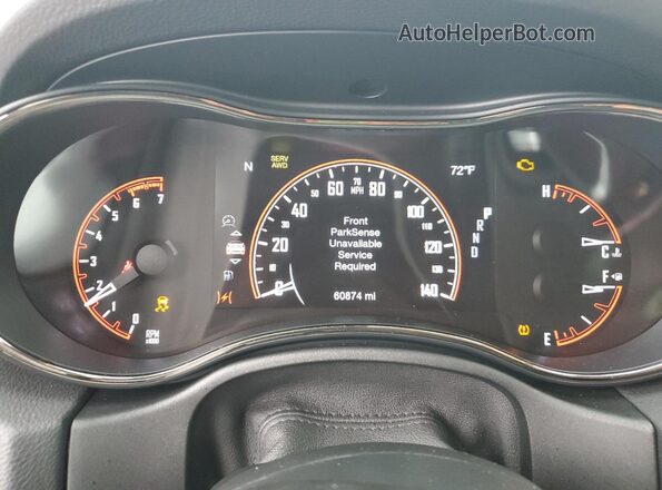1C4SDJCT0KC764957 2019 DODGE DURANGO White 