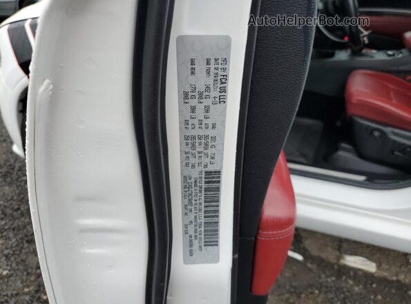 1C4SDJCT0KC764957 2019 DODGE DURANGO White 