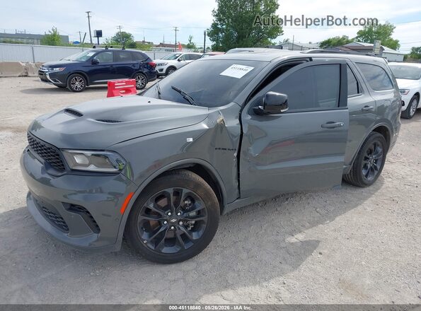 1C4SDJCT0RC176714 2024 DODGE DURANGO Серый Передняя левая четверть