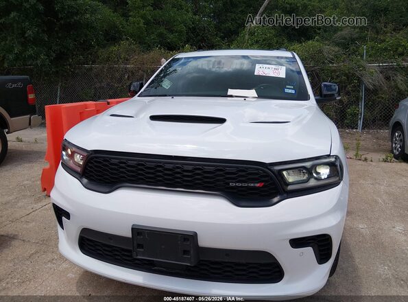 1C4SDJCT0SC515297 2025 DODGE DURANGO White Widok zestawu wskaźników