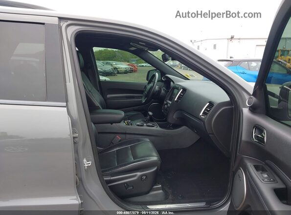 1C4SDJCT1KC652796 2019 DODGE DURANGO Gray წინა სალონის ხედი