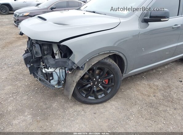 1C4SDJCT1KC652796 2019 DODGE DURANGO Gray წინა ხედი