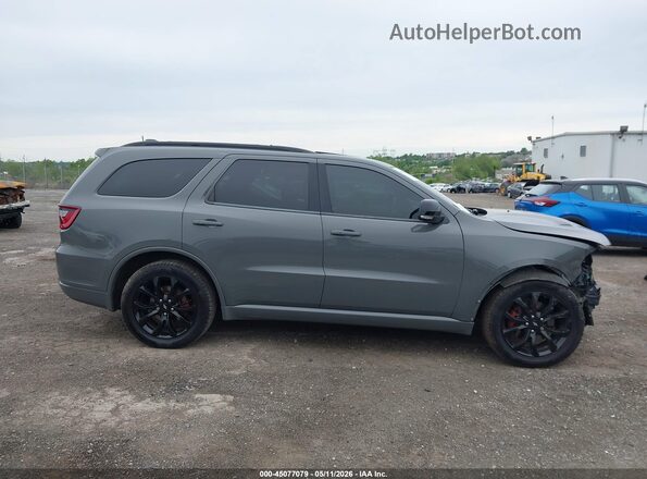 1C4SDJCT1KC652796 2019 DODGE DURANGO Gray უკანა სალონის ხედი