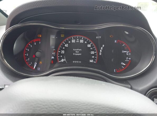 1C4SDJCT1KC652796 2019 DODGE DURANGO Gray უკანა სავარძლების ხედი