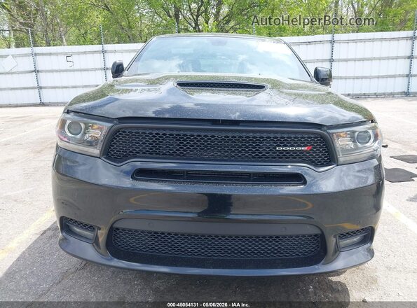 1C4SDJCT2JC187136 2018 DODGE DURANGO Черный Вид щитка приборов