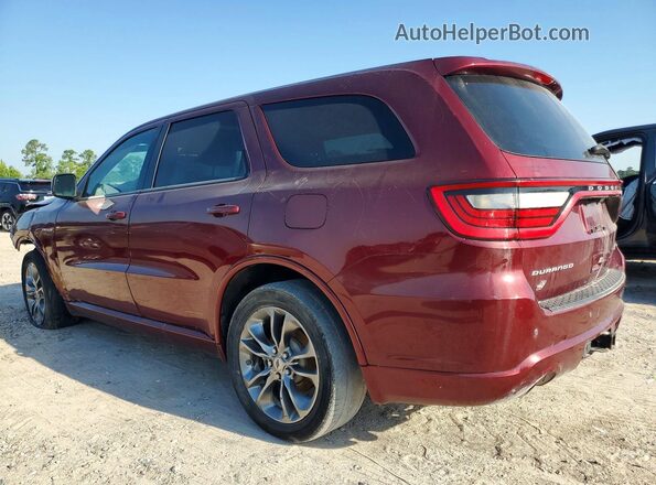 1C4SDJCT2LC383063 2020 DODGE DURANGO Темно-бордовый Задняя левая четверть
