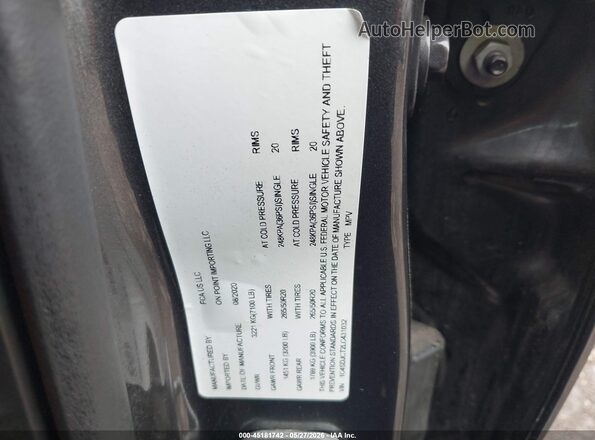 1C4SDJCT2LC431032 2020 DODGE DURANGO Gray 