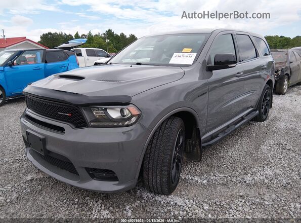 1C4SDJCT3LC406169 2020 DODGE DURANGO Gray Vista tres cuartos delantera izquierda