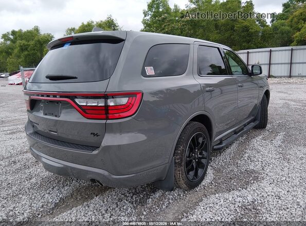 1C4SDJCT3LC406169 2020 DODGE DURANGO Gray Trasero derecho