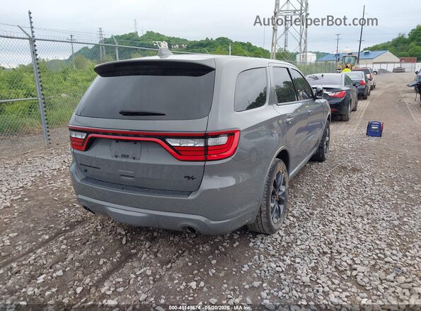 1C4SDJCT3NC191265 2022 DODGE DURANGO Gray Rear right