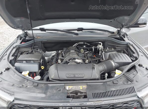 1C4SDJCT3NC191265 2022 DODGE DURANGO Gray Rear view