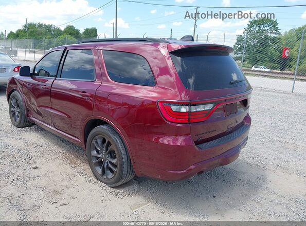 1C4SDJCT3RC174911 2024 DODGE DURANGO Burgundy უკანა მარცხენა