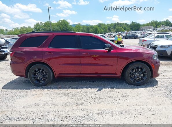 1C4SDJCT3RC174911 2024 DODGE DURANGO Burgundy უკანა სალონის ხედი