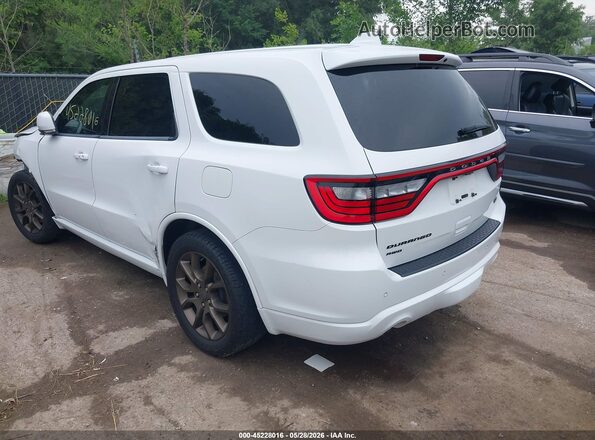 1C4SDJCT4HC763044 2017 DODGE DURANGO White უკანა მარცხენა