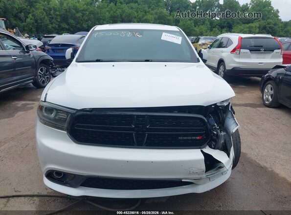 1C4SDJCT4HC763044 2017 DODGE DURANGO White ხელსაწყოთა პანელის ხედი