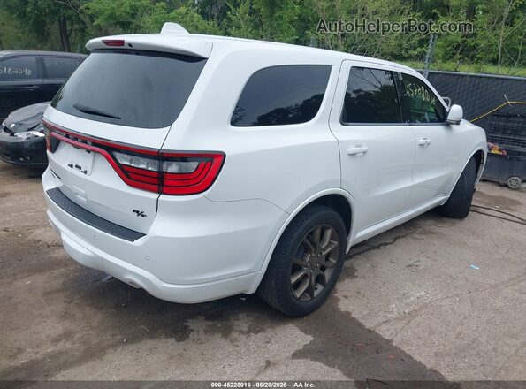 1C4SDJCT4HC763044 2017 DODGE DURANGO White უკანა მარჯვენა