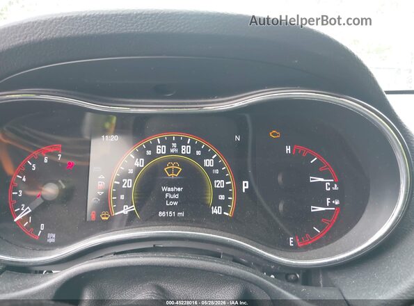 1C4SDJCT4HC763044 2017 DODGE DURANGO White უკანა სავარძლების ხედი