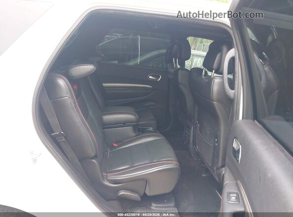 1C4SDJCT4HC763044 2017 DODGE DURANGO White VIN კოდის სტიკერის ხედი