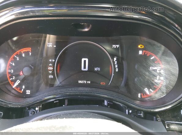 1C4SDJCT4MC520537 2021 DODGE DURANGO Black უკანა სავარძლების ხედი