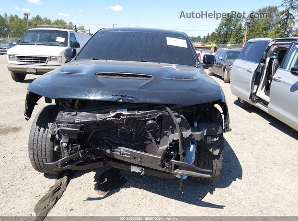 1C4SDJCT4MC520537 2021 DODGE DURANGO Black უკანა სალონის ხედი