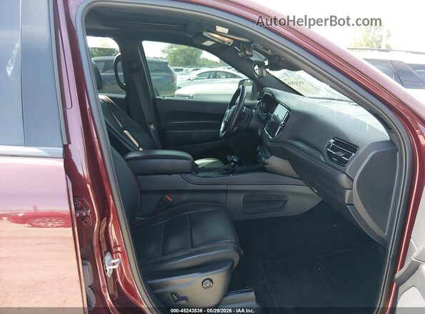 1C4SDJCT5RC237751 2024 DODGE DURANGO Темно-бордовый Вид салона спереди