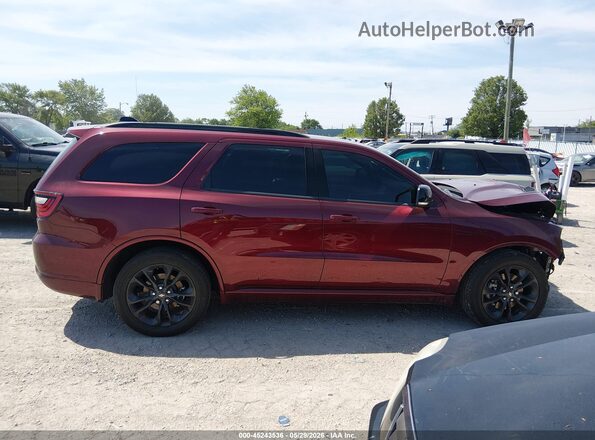 1C4SDJCT5RC237751 2024 DODGE DURANGO Темно-бордовый Вид щитка приборов