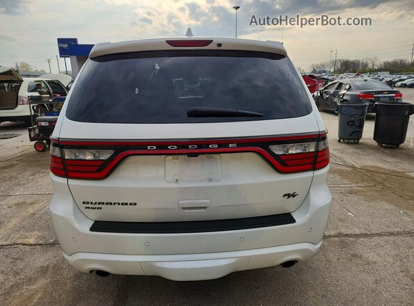 1C4SDJCT6HC871620 2017 DODGE DURANGO White Вид ззаду