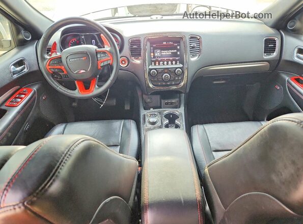 1C4SDJCT6HC871620 2017 DODGE DURANGO White Вид панелі приладів