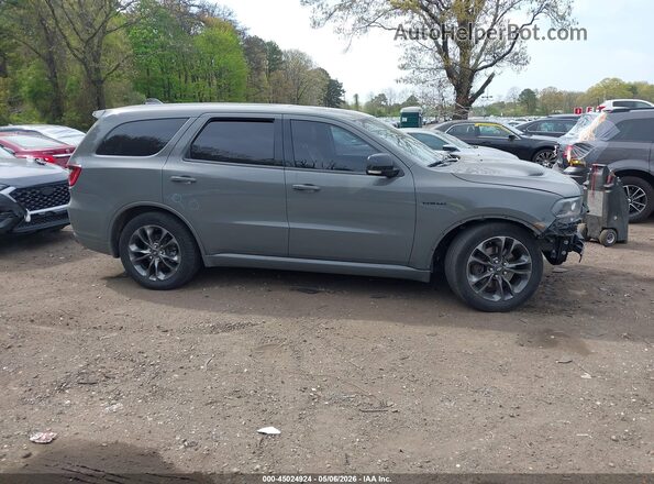 1C4SDJCT6MC523567 2021 DODGE DURANGO Серый Вид задней части салона