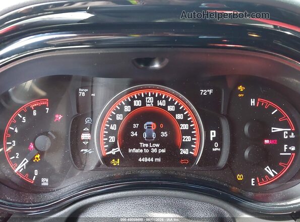 1C4SDJCT6NC133053 2022 DODGE DURANGO Gray Հետևի նստատեղերի տեսք